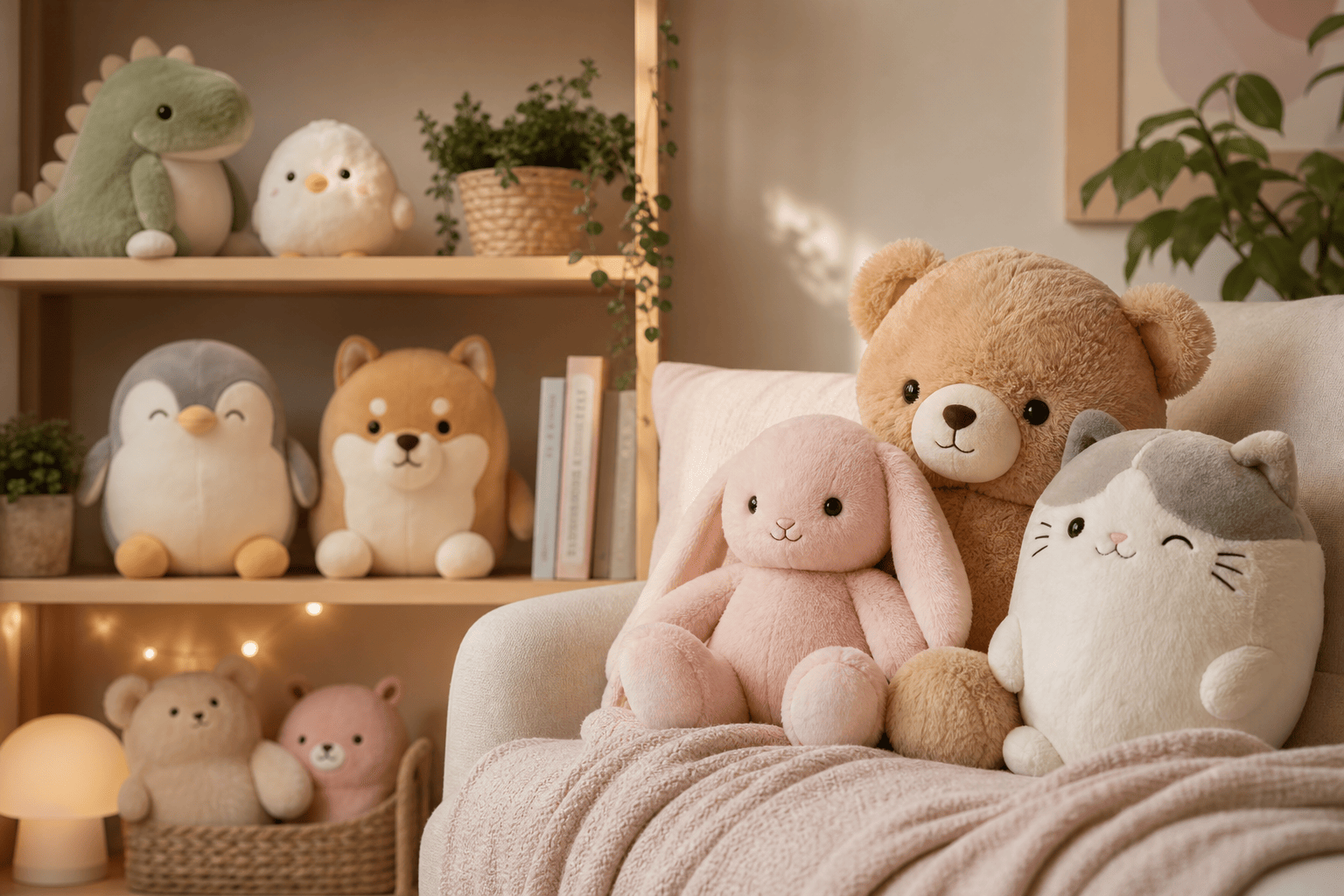 Plushies collection at Gotcha